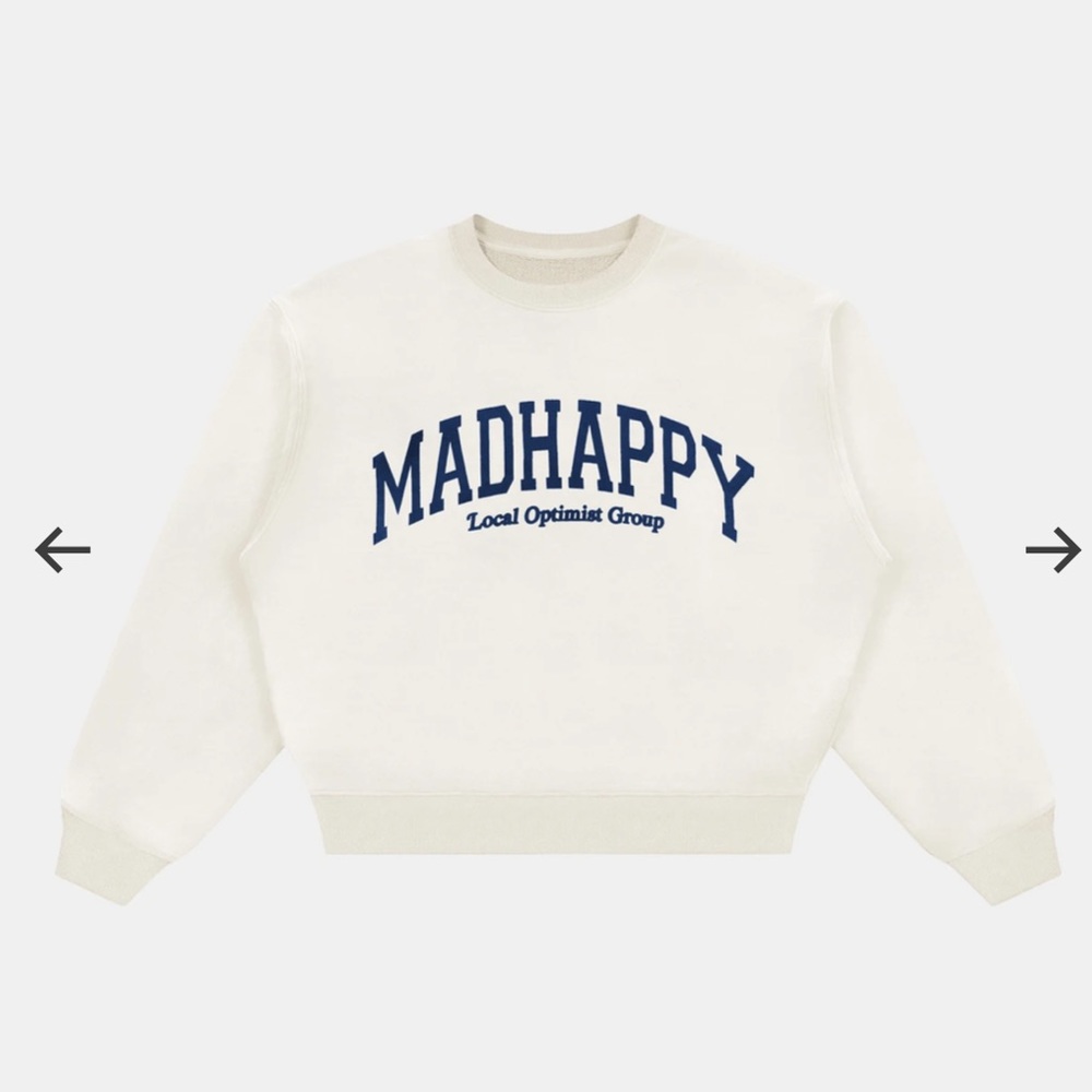 SOLD: Madhappy Campus Heritage Crewneck